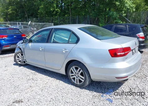 2015 Volkswagen Jetta 2.0L S from USA, damaged, VIN 3VW2K7AJXFM202463